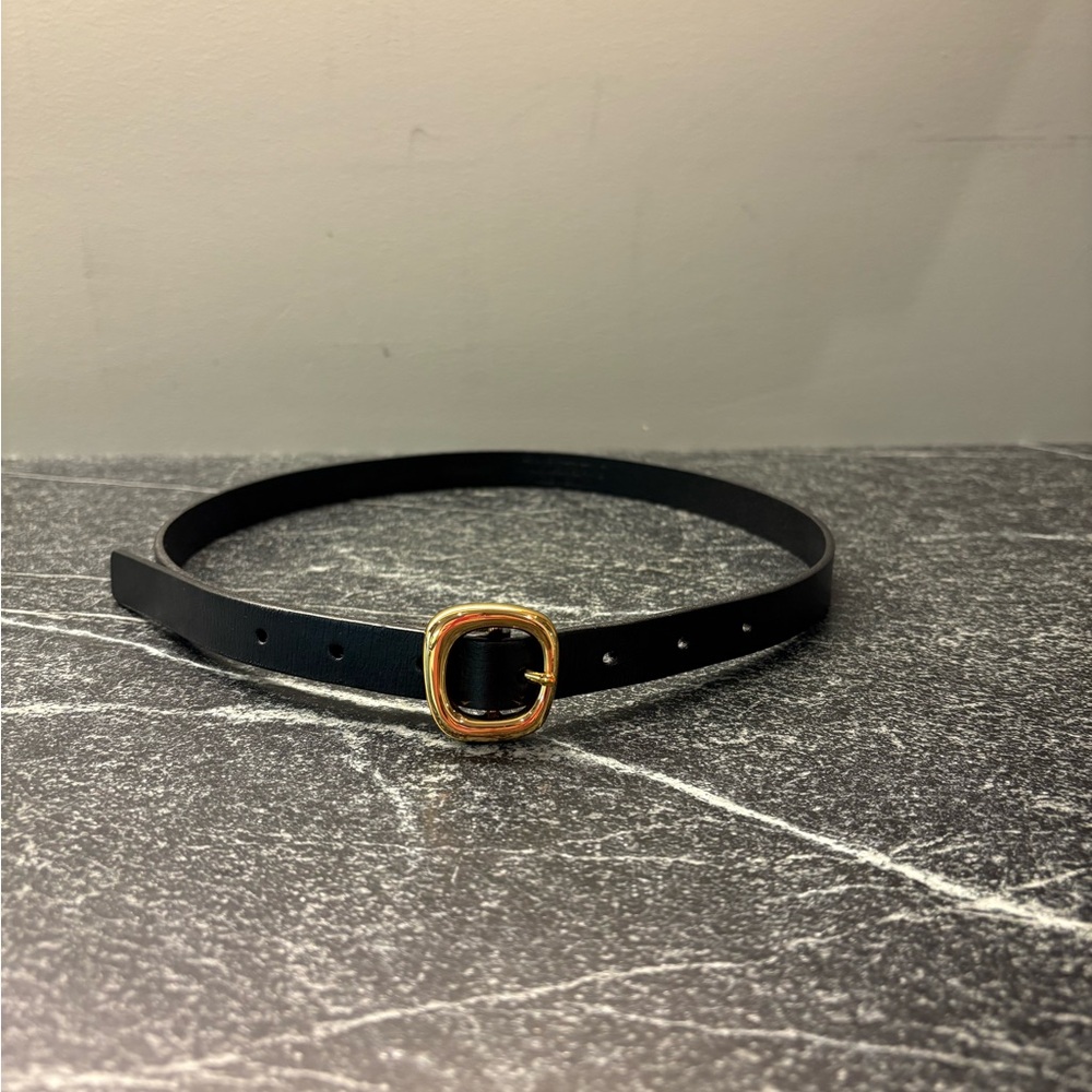 Madewell Black Leather Belt